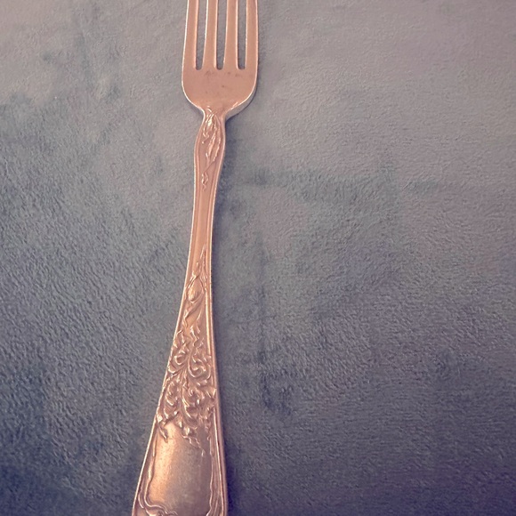 Paragon Iris Double Triple Silverplate 1902
NATIONAL SILVER CO 6 Fork Knife Set - Picture 5 of 7